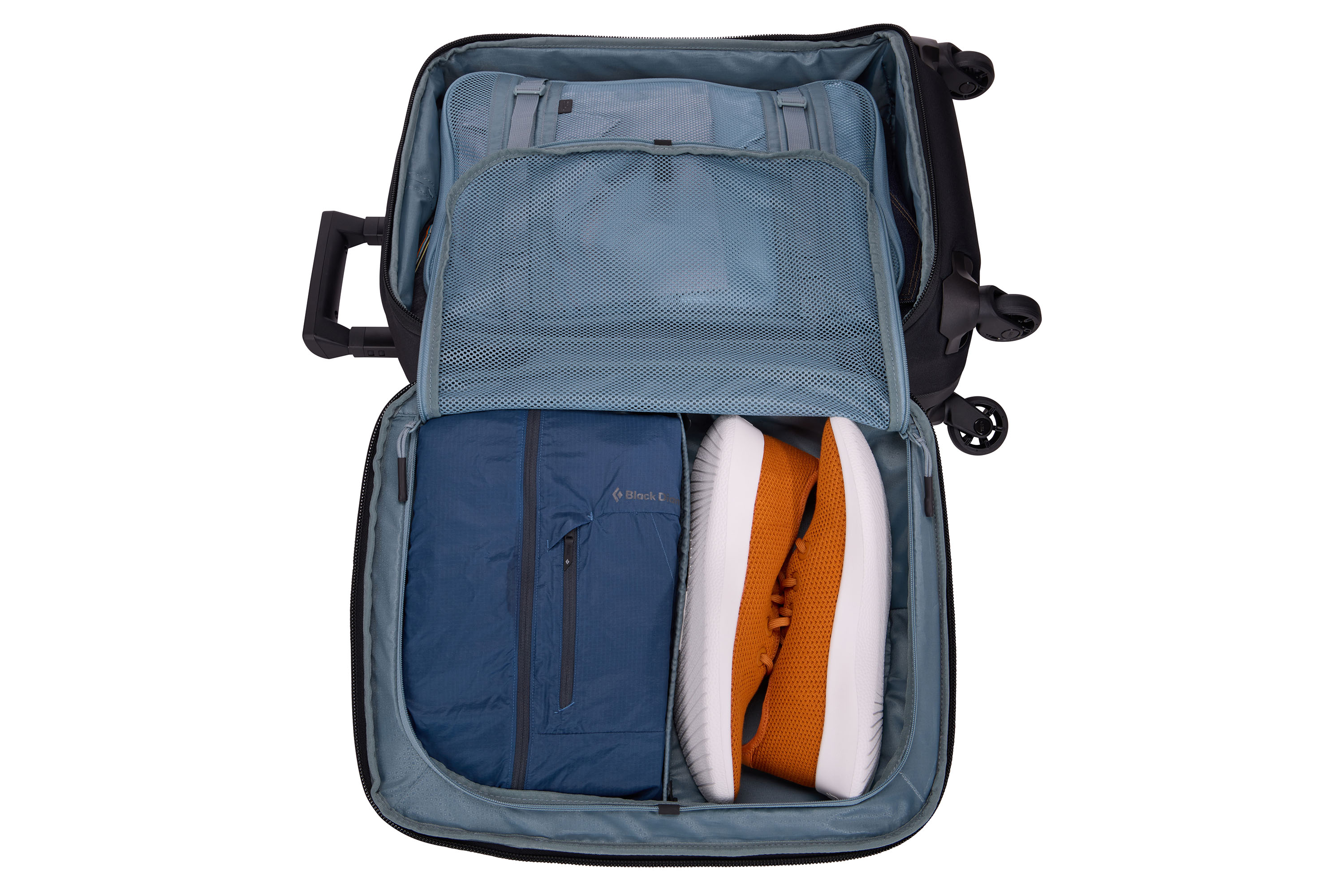 Fold-flat divider separates items image