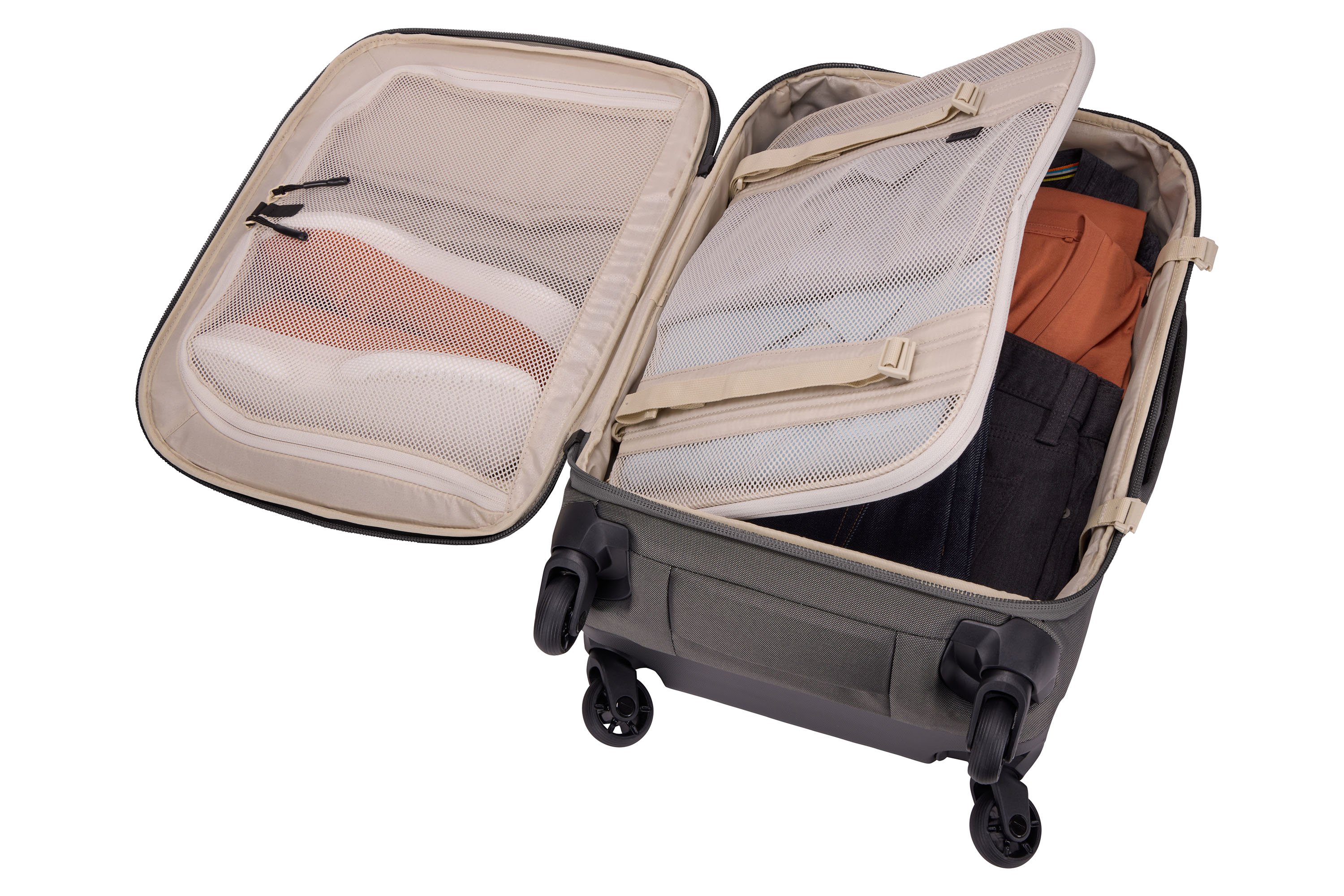 Maximize space with removable compression panel image