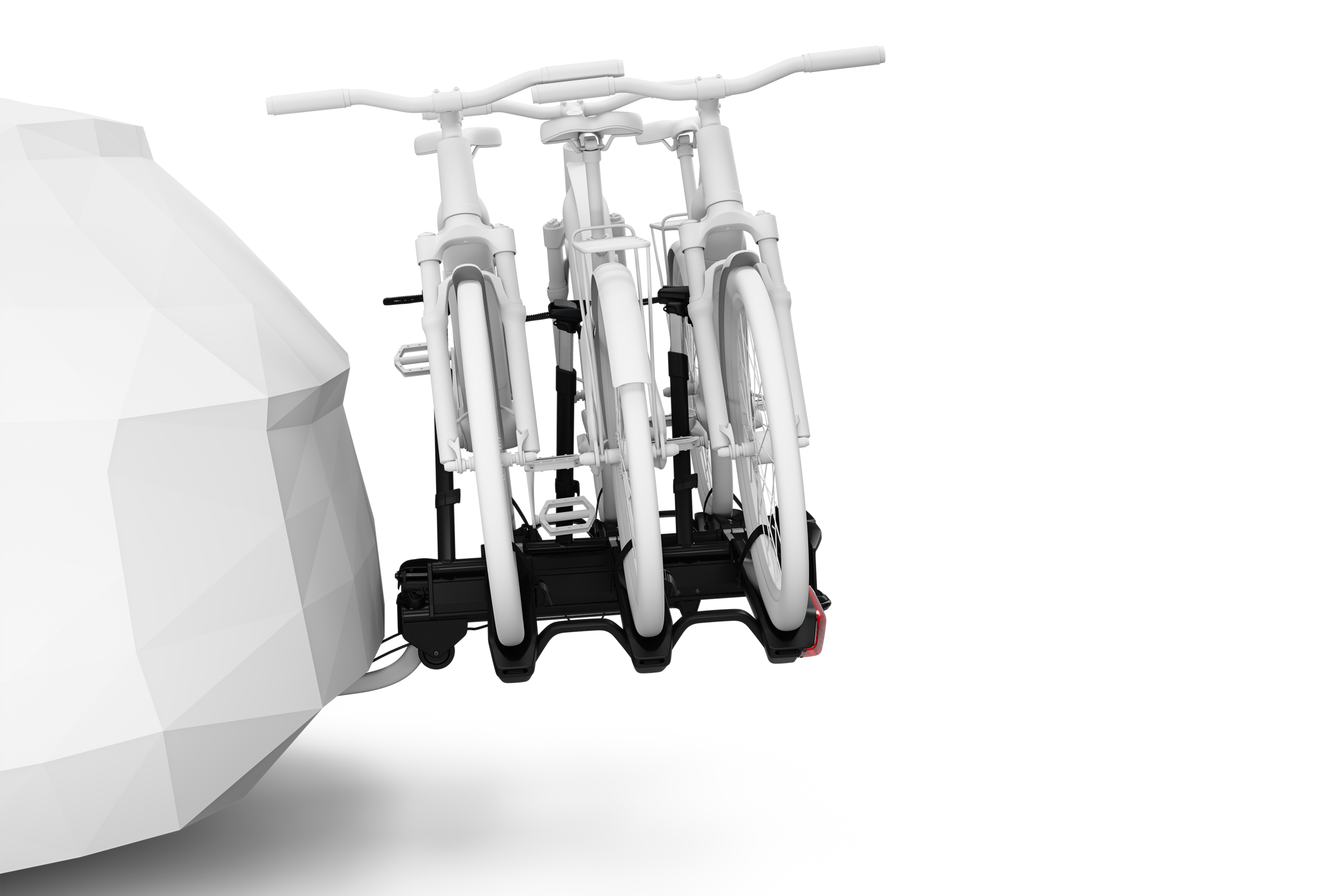 Generous spacing between bikes image