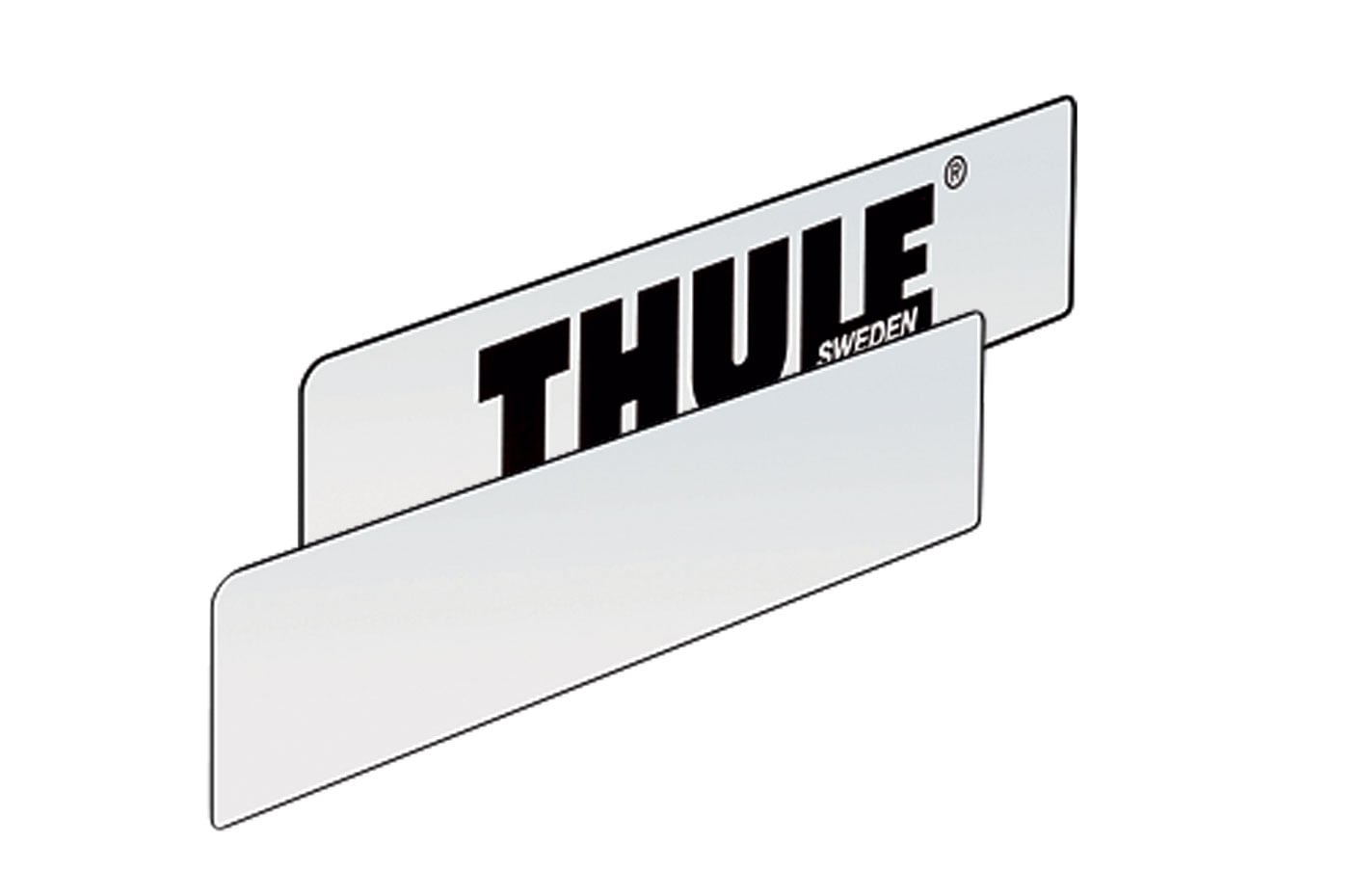 THULE NUMBER PLATE