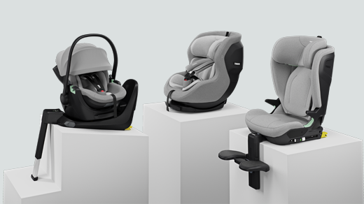 Navigasjonsbilde av alle Thules bilstoler for barn og babyer.