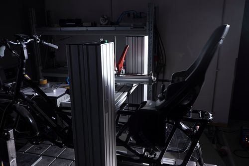Dječja sjedalica za bicikl testirana je u odjelu Thule Test Center simulacijom trošenja i habanja.