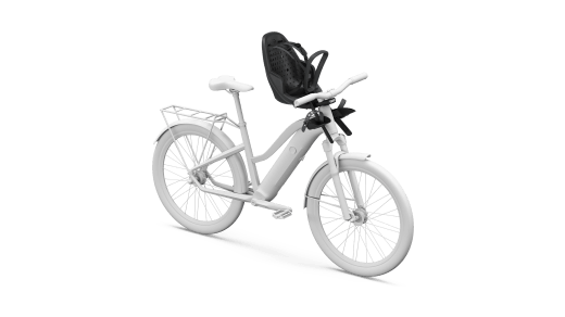 Child bike seats from the side