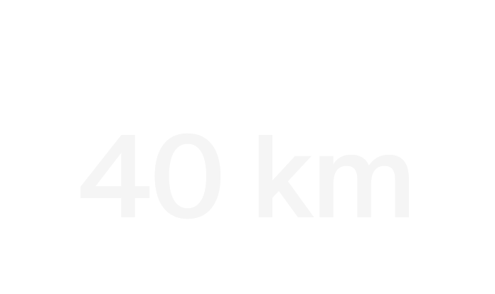 40 km