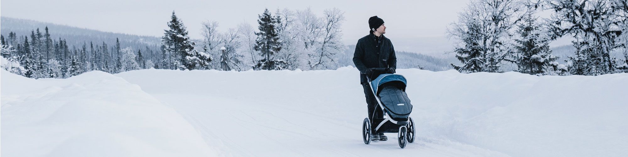 thule ski stroller