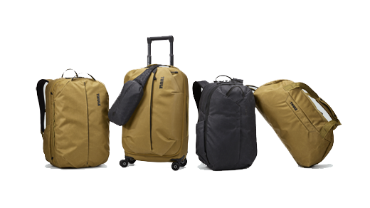 Aion Travel luggage collection from the side