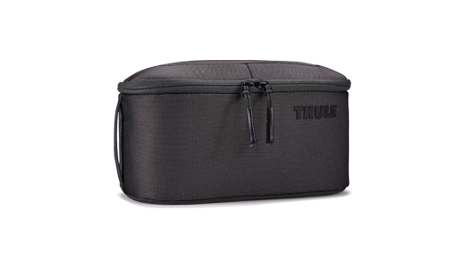 Toiletry bag from the side