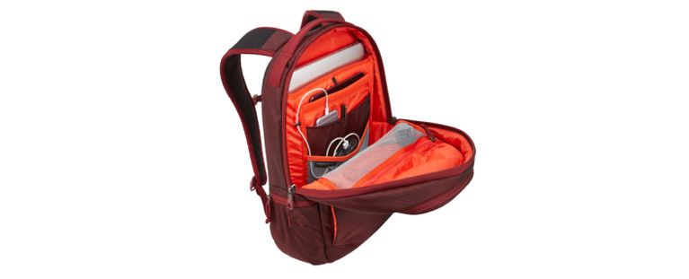 An example of a top-access backpack, the Thule Subterra backpack.