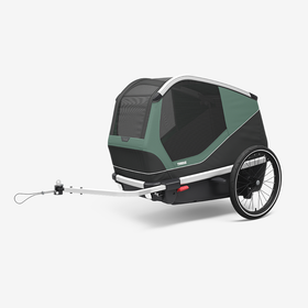 Bike trailers for dog and cargo.